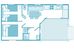 Plan TOURNELS Cottage 3ch 6p Soleo
